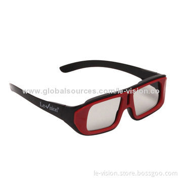 Children's Passive 3D Glasses for Digital Cinema with Silver Screen